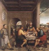 Jacopo Bassano The meal in Emmaus oil painting reproduction